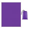 thumbnail image 3 of Beach Blanket Camping Blanket Picnic Mat Waterproof Sandproof Foldable Beach Mat Purple, 3 of 8
