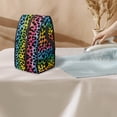 thumbnail image 3 of HELLHERO Rainbow Leopard Print Polyester Protective Case Ironing Machine Storage Bag, Case Only, 3 of 6