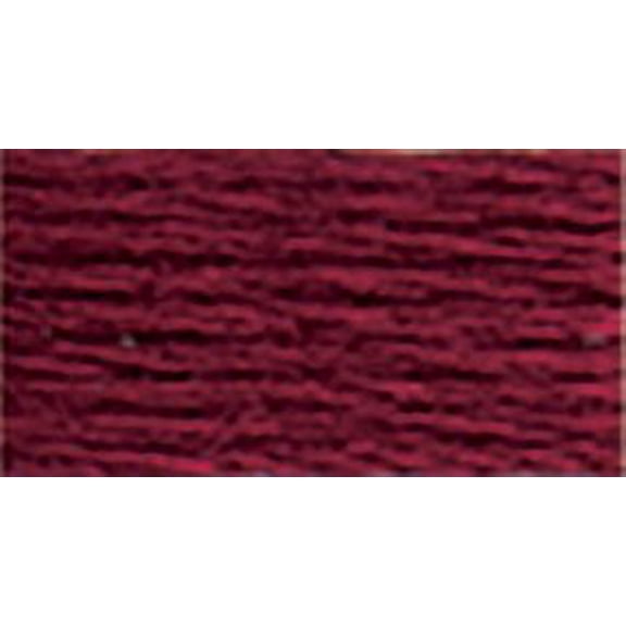 DMC Pearl Cotton Skein Size 3 16.4yd-Dark Garnet