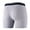 Gray, variant on NTACZA Black Underwear for Men Compression Stretch Cotton Boxer Briefs Athletic Anti Chafing Underpants for Men L