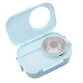 thumbnail image 4 of Thermal Bento Box, Bento Containers Double Layer Camera Shaped 1450ml With Chopsticks For School Brown,Green,Pink,Beige,Yellow,Light Blue, 4 of 8
