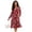 Christmas Reindeer, variant on Uorisanigo Christmas Reindeer Dresses for Women Size S Long Sleeve Waist Elegant Dress with Pockets Cozy Christmas Dresses for Women Midi Casual Dress