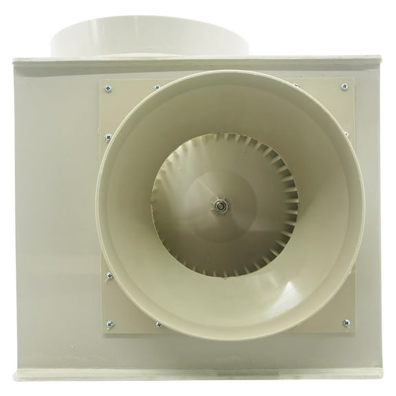 EQCOTWEA Centrifugal Fan Ventilation Blower Exhaust Fan Fume Hood PP250 Laboratory