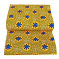 thumbnail image 2 of BintaRealWax 6 Yards Ankara African Fabric Polyester Ethnic Wax Print Fabric for Sewing DIY Craft Party Dress, 2 of 3