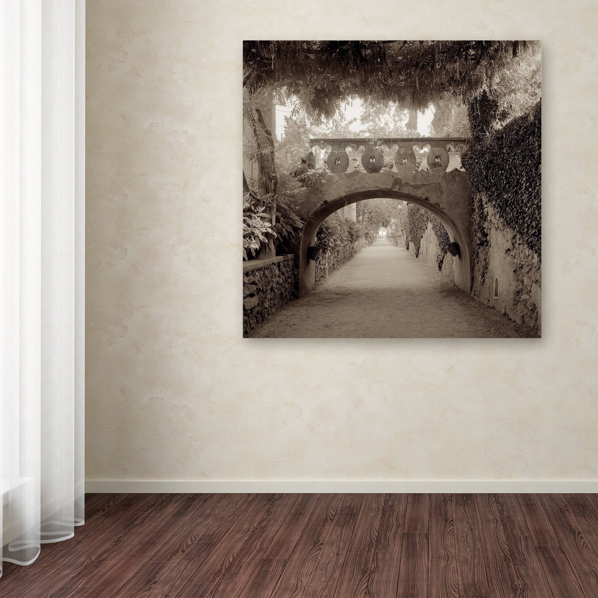 Trademark Fine Art "Giardini Italiano VI" Canvas Art by Alan Blaustein
