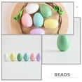 thumbnail image 2 of Toyvian 60Pcs Yellow Wooden -Shaped Loose Beads for Jewelry Making and Crafts, 2 of 8