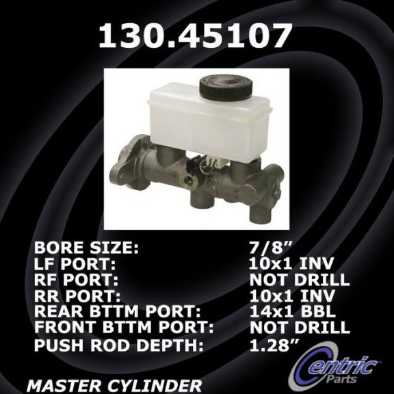 Centric Parts 130.45107 Brake Master Cylinder