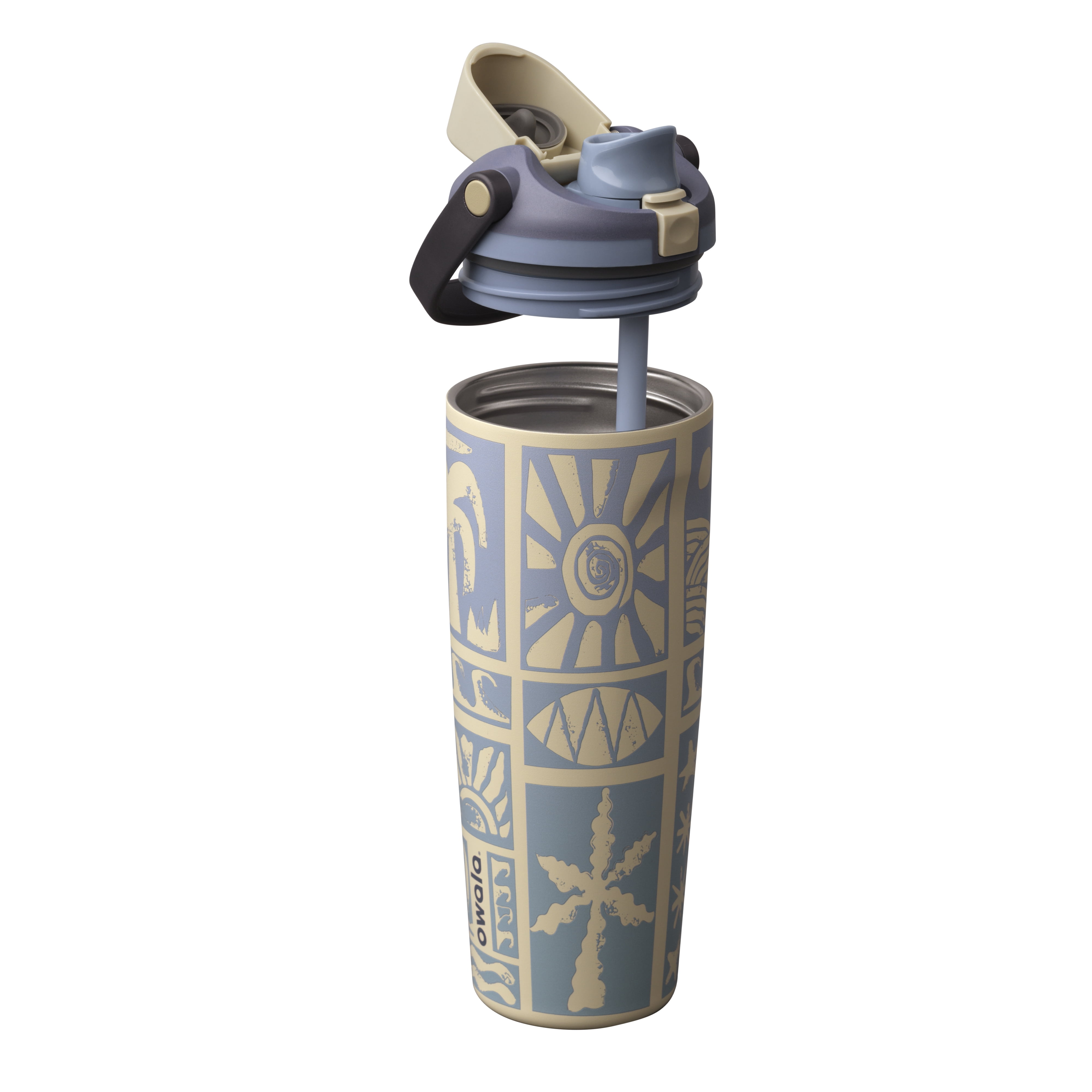 Owala FreeSip Sway 30oz Stainless Steel Vintage Surf