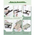 thumbnail image 6 of VNEKVA Turtle Floating Basking Platform, Turtle Tank Accessories with Feeding Area, Reptile Climbing Dock for Aquatic Pets, 6 of 9