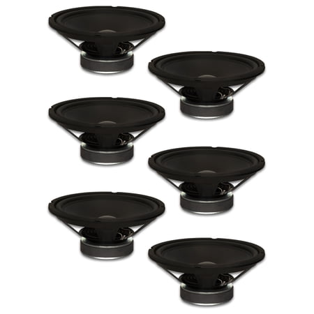 6 Goldwood Sound GW-1038 Rubber Surround 10  Woofers 250 Watts each 8ohm Replacement Speakers price history on PriceWatchPro
