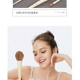 thumbnail image 4 of Nvzi Juego de brochas de maquillaje, 10 piezas, kit de brochas de maquillaje de viaje, brochas cosméticas para rostro, base, rubor, sombra de ojos (beige), 4 of 4