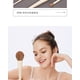thumbnail image 4 of Nvzi Juego de brochas de maquillaje, 10 piezas, kit de brochas de maquillaje de viaje, brochas cosméticas para rostro, base, rubor, sombra de ojos (beige), 4 of 4