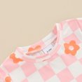 thumbnail image 5 of Bagilaanoe 2pcs Toddler Baby Girl Shorts Set Short Sleeve Flower Print T Shirt Tops + Shorts 6M 12M 18M 24M 3T 4T Kids Casual Summer Clothes, 5 of 8