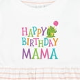 thumbnail image 4 of Inktastic Happy Birthday Mama Girls Baby Dress, 4 of 5
