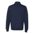 thumbnail image 4 of Russell Athletic Dri Power Quarter-Zip Cadet Collar Sweatshirt, M, Black, 4 of 5