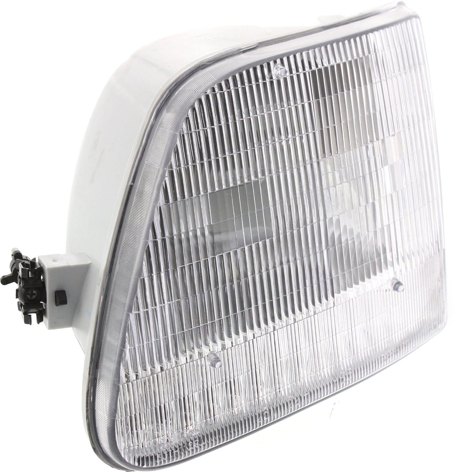 Headlight Compatible With 2004 Ford F-150 Heritage 1997-1999 F-250 Left Driver Halogen With bulb(s) CAPA Certified