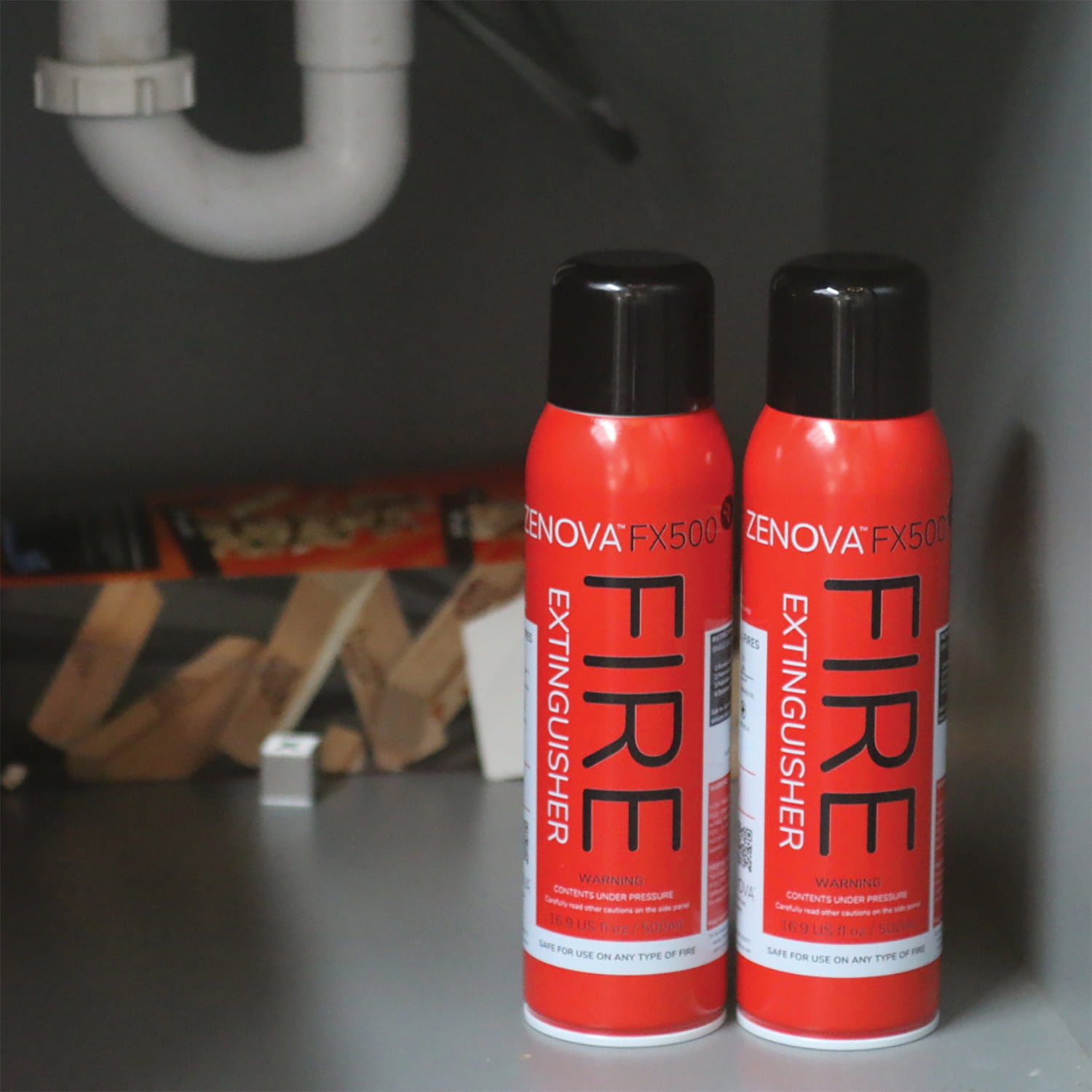 ZENOVA FX500 Fire Extinguishing Aerosol Spray, FX500