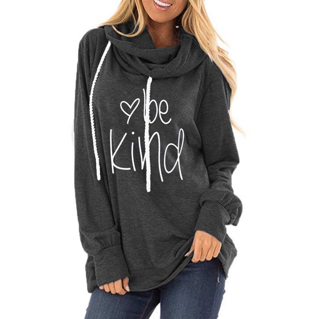 Sudaderas con capucha casuales para mujer sudaderas con capucha cómodas para mujer Impresión de letras para el trabajo ANGGREK Otros