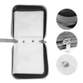 thumbnail image 3 of 2pcs Cd Case Dvd Organizer Cd Holder Storage Case 40 Slots Lightweight Cd Wallet, 3 of 8