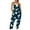 Dark Blue, variant on FAVIPT Women Teen Girls Casual Linen Cotton Shorts Pants Rompers Jumpsuit Playsuit Overall with Pockets,Women's Overalls Shorts Button Down Beach Jumpsuits Rompers