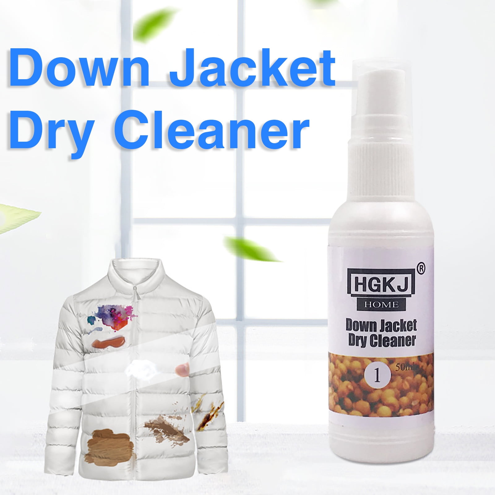 Kitchen gadgets Down Jacket Cleaning Agent Dry Cleaning Agent No Water  Washing 50ML CHMORA