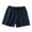 Navy, variant on Womens Shorts 2025 Summer Cotton Spring/ Thin Loose Fitting Simple Checkered Home Pants Loose High Waisted Short M-XL