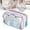 Grey, variant on Ghxbdy Portable Multi-Layer Pencil Case, Large Capacity Pen Organizer, Kawaii Stationery Bag, Grey, with Star Pin
