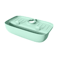thumbnail image 1 of SAYOO Kitchen Sink Hanging Storage Rack, Anti-splash Quick Drain Sponge Soap Holder Organizer, 1 of 4