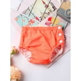 thumbnail image 2 of Miaeowve Infant Baby Boy Girl Reusable Swim Diaper Absorbent Shorts Swimming Lesson Shower Gifts Orange 70, 2 of 7