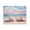 Pink Chairs by Ocean, variant on Stupell Industries Contemporary Colorful Day at Beach Black Floating Frame Canvas Art, 21 x 17, by LSR Design Studio