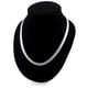 thumbnail image 1 of Collar plano de Color plateado para hombres y mujeres, cadena de serpiente, joyería de regalo, varias longitudes, hueso de serpiente suave, collar de serpiente plano, 1 of 4