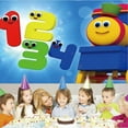 thumbnail image 2 of Bob the Train Birthday Party Supplies Banner Backdrop Background Taspestry Poster Wall Decor, 2 of 6