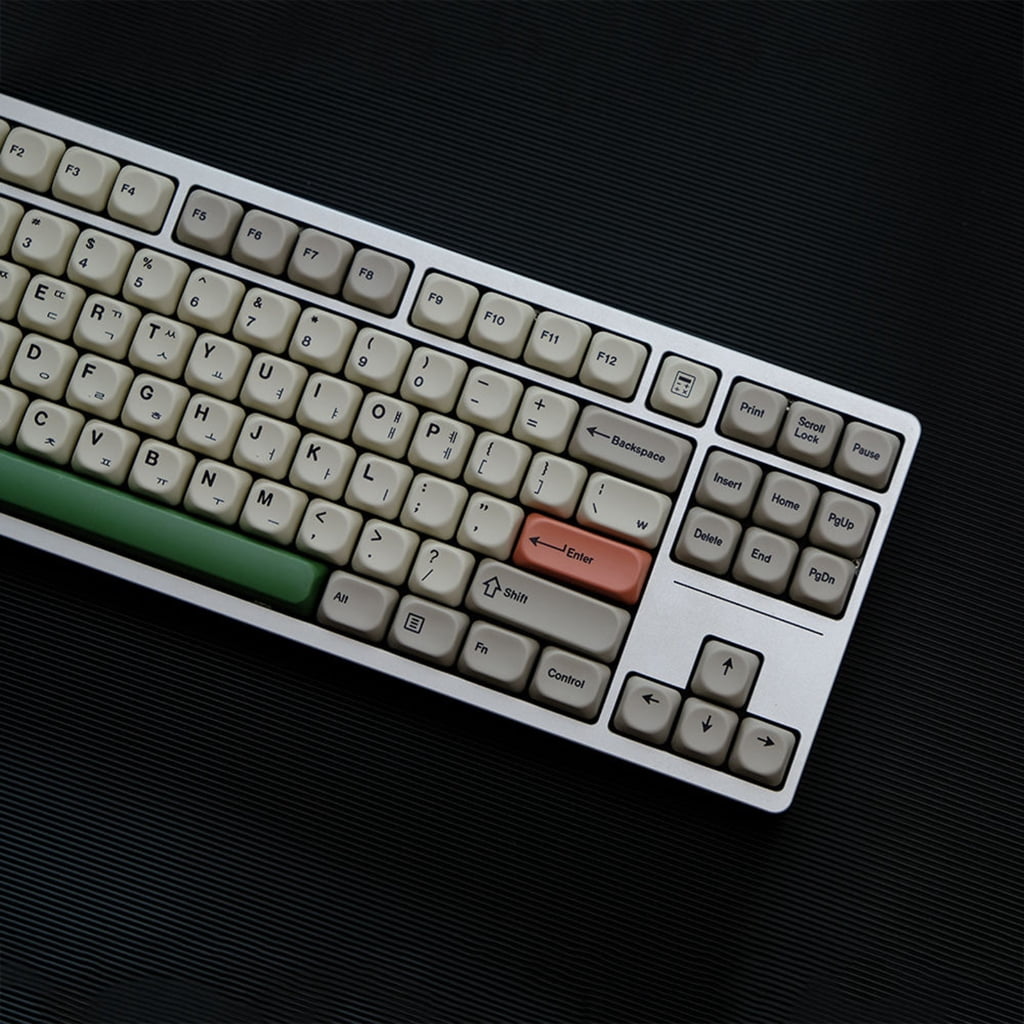 139 Keycaps Enhances Backlight for Mechanical Keyboards in Classical Color with Comfortable Retro 9009 Texture