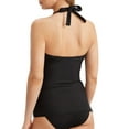 thumbnail image 2 of Ruffle Halter Underwire Tankini Top Swimsuit, 2 of 4
