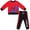 Red, variant on Spiderman Boys 2 Piece Character Crewneck and Jogger Set, 4-10