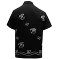 thumbnail image 2 of HAPPY BAY Men's Casual Button Down Short Sleeves Hawaiian Shirt Beach Aloha Party Holidays Shirts Summer Stylish Vacation Tops S Houseboat_AE92, 2 of 4