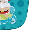 thumbnail image 3 of Caroline's Treasures Baby Bib, Beach Santa Claus Surfer, Blue, 3 of 3