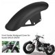 thumbnail image 4 of Motorcycle Front Fender Mud Flap Guard Fairing Mudguard Cover for Suzuki GN125 GN250 Black, 4 of 4