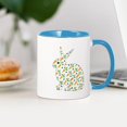 thumbnail image 3 of CafePress - Carrot Calico Rabbit Mug - 11 oz Ceramic Mug - Novelty Coffee Tea Cup, 3 of 4