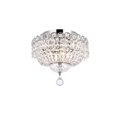 thumbnail image 3 of Elegant Lighting Century 12" 4 Light Royal Crystal Flush Mount, 3 of 6