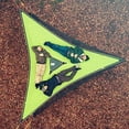 thumbnail image 1 of Hamaca triangular de aire para varias personas, malla portátil, hamaca de tela de malla, tienda de aire para árbol, cama de red de ocio (2,8*2,8 M), 1 of 5