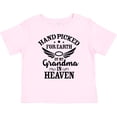 thumbnail image 3 of Inktastic Handpicked for Earth by My Grandma in Heaven Angel Wings Boys or Girls Baby T-Shirt, 3 of 5