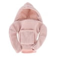 thumbnail image 3 of Funda para pomo de cambio de coche, divertida sudadera con capucha, antideslizante, para pomo de cambio Rosa, 3 of 9
