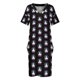 thumbnail image 4 of Vestido holgado con bolsillos y bola de nieve de la alegría, vestidos de noche de lujo 2025, ropa estética, mono de verano para mujer, 4 of 7