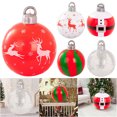 thumbnail image 4 of Bola de Navidad inflable de 40 cm, adornos navideños de Año Nuevo, bolas de decoración navideña para fiestas navideñas, decoración interior y exterior, 4 of 5