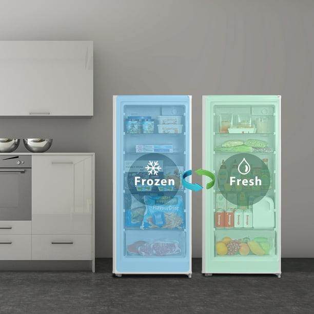 Arctic King 7.1 Cu ft Upright Convertible Freezer/Refrigerator