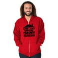 thumbnail image 5 of Live With Parents Slacker Funny Zip Up Hoodie Men's Women's Brisco Brands M, 5 of 5