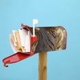 thumbnail image 4 of Lsque Golden White Tiger Mailbox Cover Standard Size ,Magnetic Mailbox Covers Post Wraps Letter Box Cover -21x18 in, 4 of 9