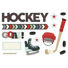 

Simple Stories Simple Pages Page Pieces-Hockey