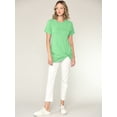 thumbnail image 5 of Made by Johnny Women's Casual Shirts Twist Knot Tunics Tops XL MINT, 5 of 6